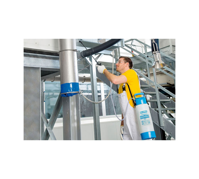 Pulverizador con boquilla rociadora